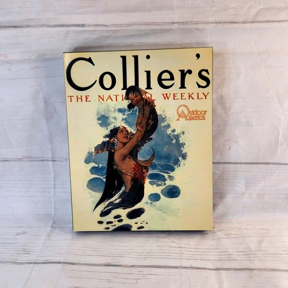 Colliers The National Weekly Outdoor America Magazine Cover Art Decor - Picture 1 of 6